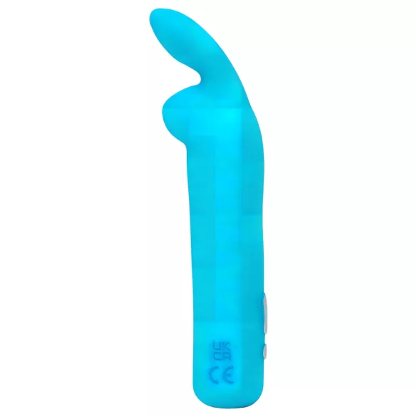 Happyrabbit - mini vibrátor na stimuláciu klitorisu - nabíjateľný, modrý
