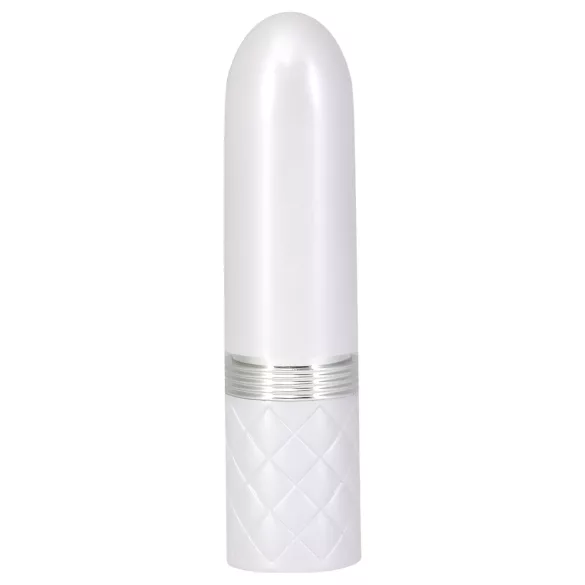 Pillow Talk Lusty - vibrátor so stimuláciou jazykom - dobíjací, ružový