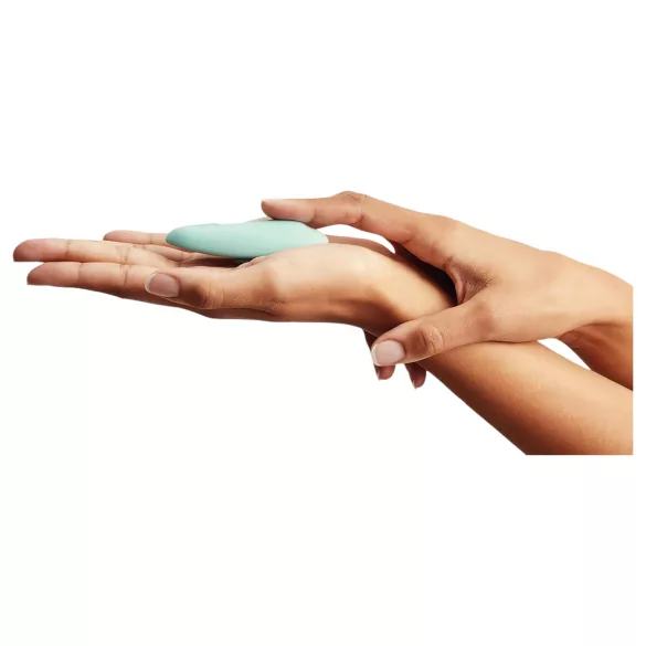 We-Vibe Moxie+ - nositeľný klitorisový vibrátor s aplikáciou a diaľkovým ovládaním (tyrkysový)