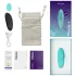 We-Vibe Moxie+ - nositeľný klitorisový vibrátor s aplikáciou a diaľkovým ovládaním (tyrkysový)