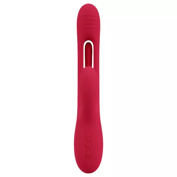 Smile - vibrátor na klitoris s jazýčkom - červený