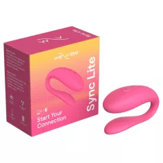   We-Vibe Sync Lite - párový vibrátor s aplikáciou a diaľkovým ovládaním (ružový)