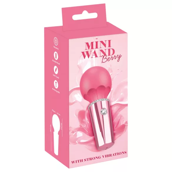You2Toys Mini Wand - nabíjací ružový masážny vibrátor