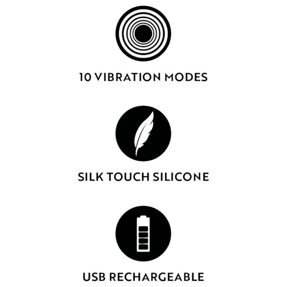 Cuties - mini masážny vibrátor - mentolová