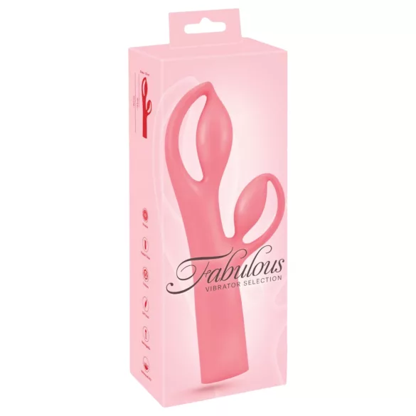 You2Toys Fabulous - vibračný stimulátor klitorisu s ramenom - ružový