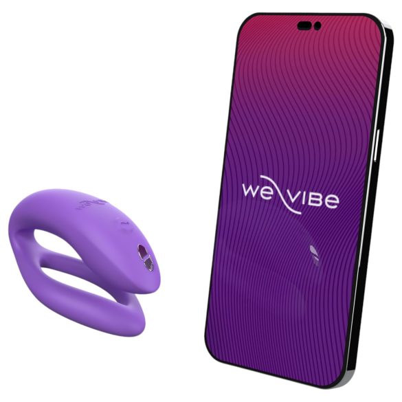 We-Vibe Sync O - párový vibrátor - nabíjateľný, smart - fialový