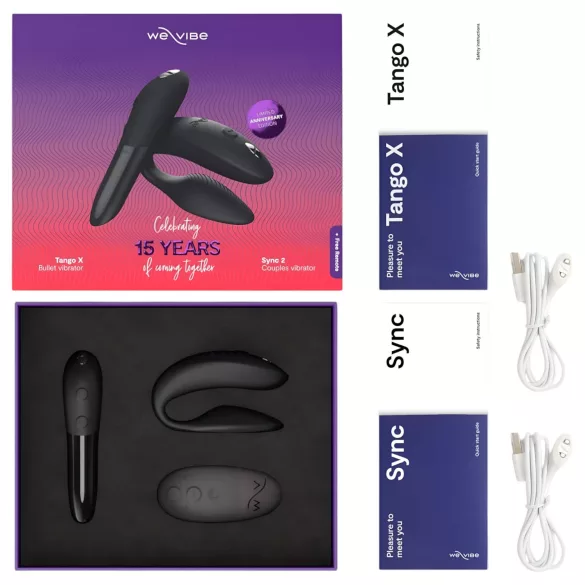 We-Vibe Collection - vibračný párový set - čierny