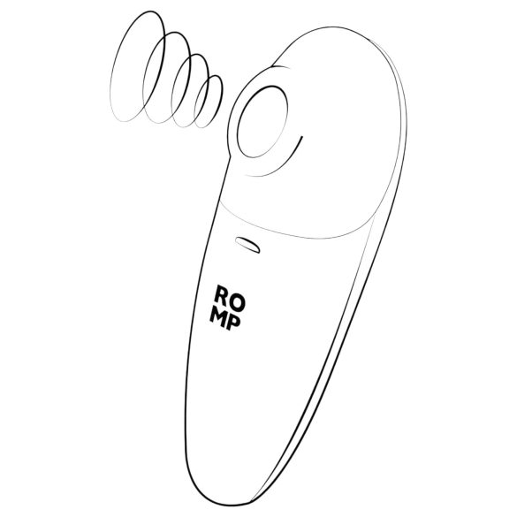 ROMP Switch X - stimulátor klitorisu na vlny vzduchu - broskyňová farba