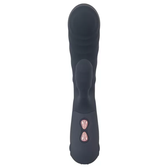 You2Toys - Oh! Rabbit vibrátor s ramenom na klitoris (čierny)