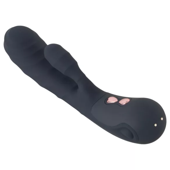 You2Toys - Oh! Rabbit vibrátor s ramenom na klitoris (čierny)