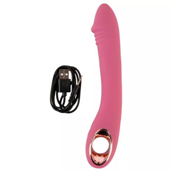 You2Toys - vibrátor na bod G - dobíjací - ružový