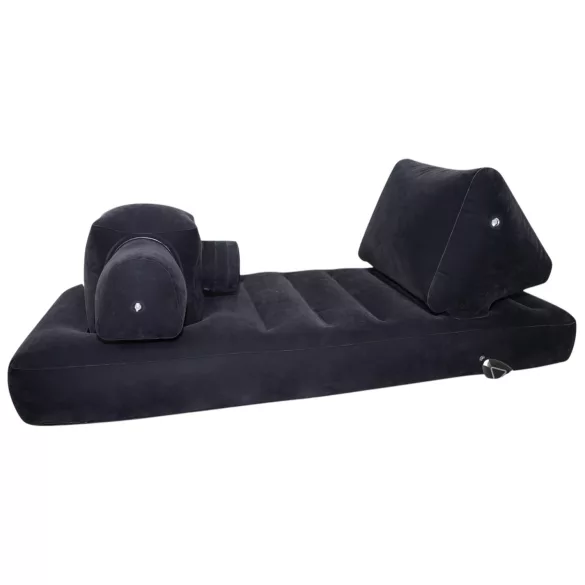 You2Toys Velvet Luxury - sex stroj s integrovanou posteľou - čierny