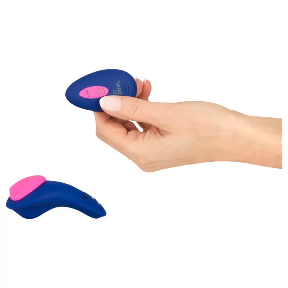 Smile RC Panty - vibračné nohavičky s diaľkovým ovládaním - modré