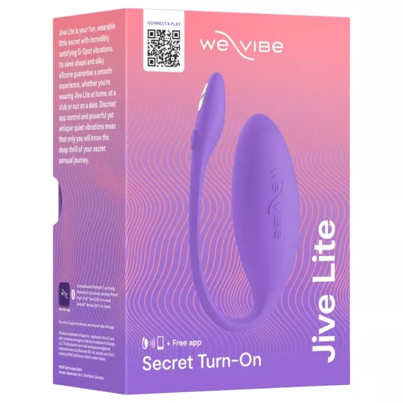 We-Vibe Jive Lite - vibračné vajíčko - smart, dobíjacie - fialové