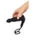Rebel - vibračný análny stimulátor prostaty - čierny