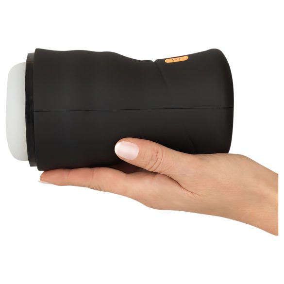 You2Toys Gyro - rotujúci, vibračný masturbátor (čierny)