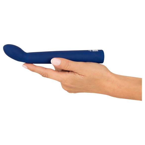Smile - ohnutý G-bod vibrátor (modrý)