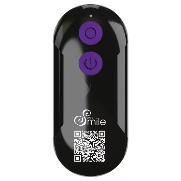Smile - análny vibrátor a stimulátor klitorisu - fialový