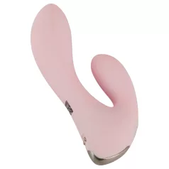  Beau Coeur Cerya - mini vibrátor s páčkou na klitoris (bledoružový)