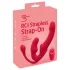 You2Toys Strapless - nasadzovací 3-ramenný vibrátor (ružový)