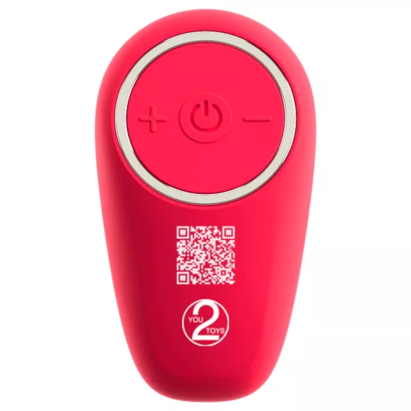 You2Toys Strapless - nasadzovací 3-ramenný vibrátor (ružový)