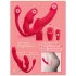 You2Toys Strapless - nasadzovací 3-ramenný vibrátor (ružový)