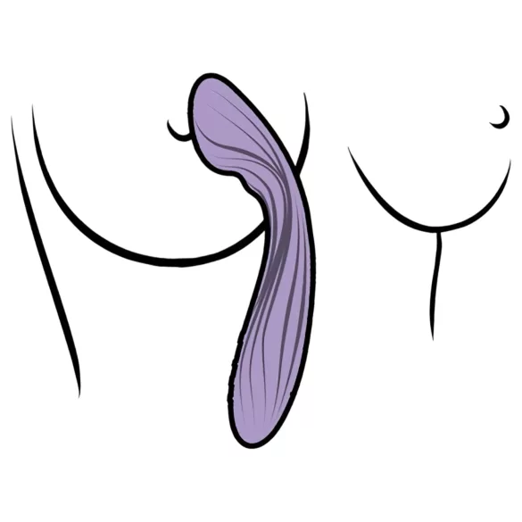 Svakom Margot - vibrátor na bod G s 2 motormi - fialový