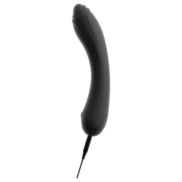 Couple Choice - vibračný krúžok na penis a G-bod vibrátor - sivý