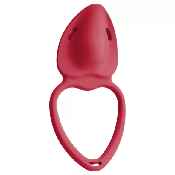 You2Toys - nositeľný vibračný stimulátor klitorisu (červený)