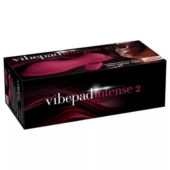 Vibepad Intense 2 - vibračný vankúš s diaľkovým ovládaním (červený)