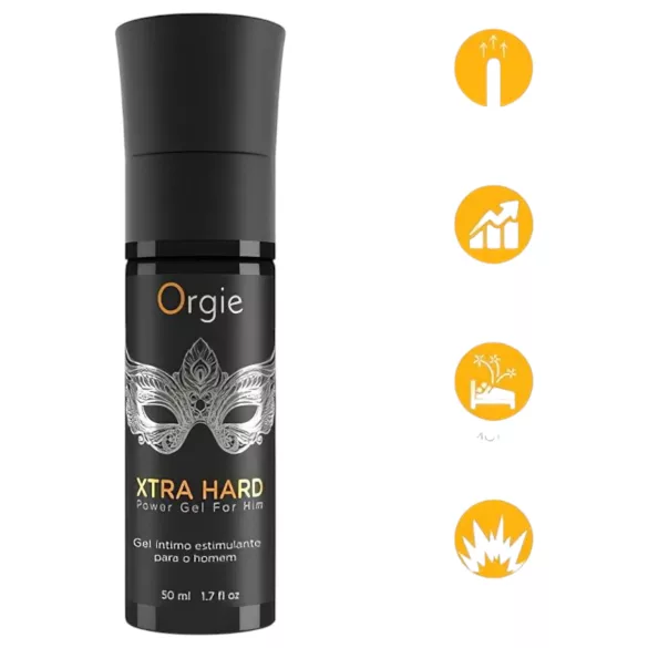 Orgie - gél na podporu erekcie - Xtra Hard - 50ml