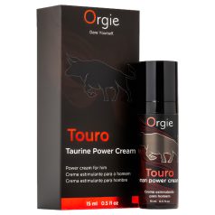 Orgie Touro Power - krém na podporu erekcie (15ml)