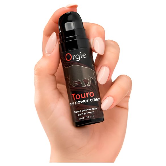 Orgie Touro Power - krém na podporu erekcie (15ml)