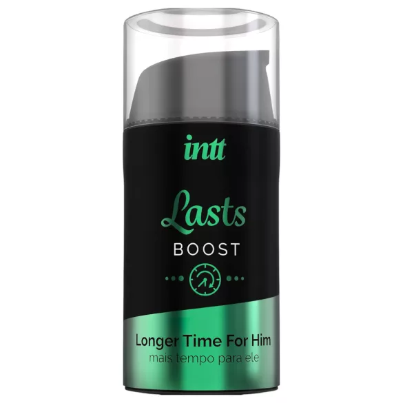 intt Lasts Boost - sprej na oddialenie ejakulácie a zlepšenie erekcie (15 ml)