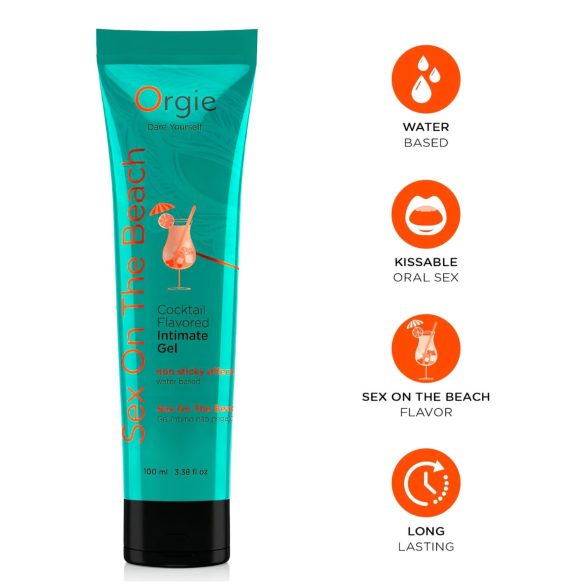 Orgie - jedlý lubrikant - Sex On The Beach - 100 ml