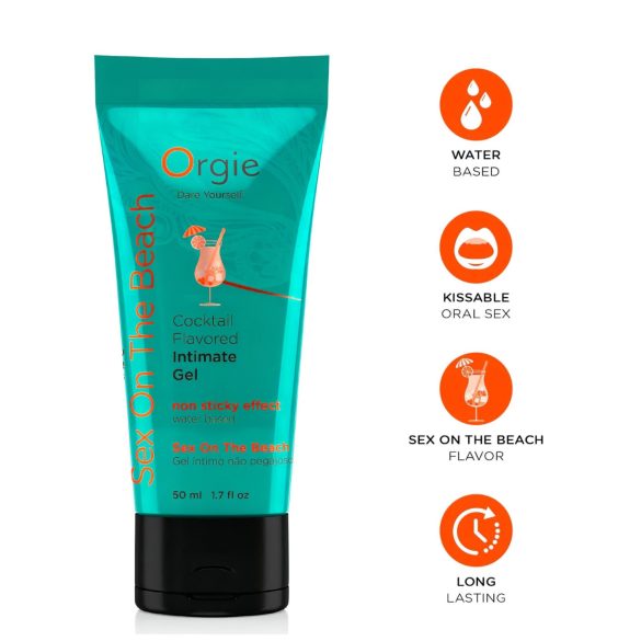 Orgie Cocktail - jedlý lubrikant - Sex On The Beach - 50 ml