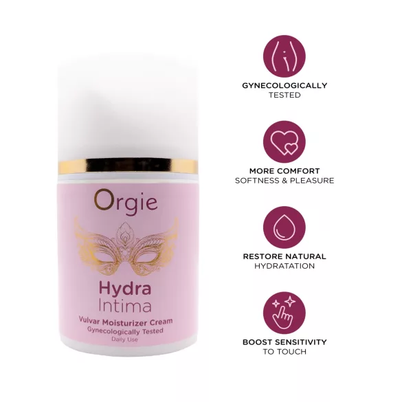 Orgie Hydra Intima - intímny ošetrujúci krém pre ženy (50 ml)
