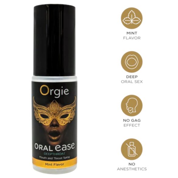 Orgie Oral Ease - orálny anestetický sprej - mentol (15ml)