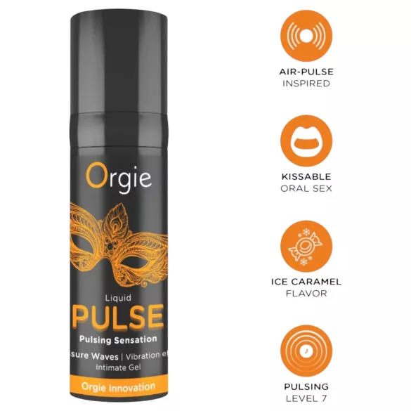 Orgie Pulse - tekutý vibrátor (15 ml)