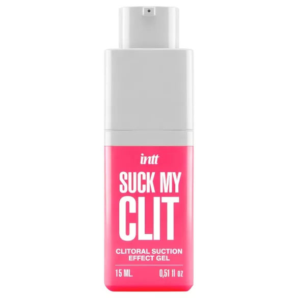Intt Suck My Clit - stimulačný gél na klitoris pre ženy - jahoda (15 ml)