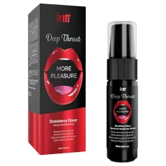 intt Deep Throat - sprej na hlboké hrdlo - jahoda (12 ml)
