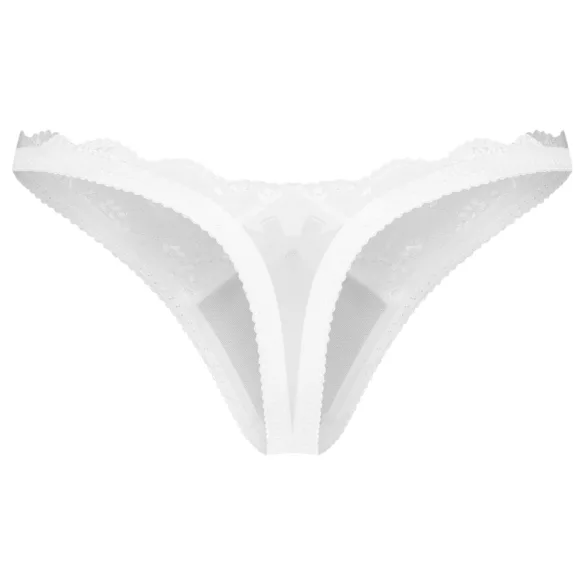 Obsessive Weddya - dvojdielna súprava spodnej bielizne (biela) - L/XL