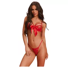   Obsessive Gifty - dvojdielna sexy dámska súprava spodnej bielizne (červená)