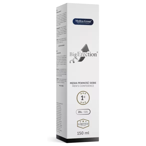BigErection - erekčný gél - podpora erekcie - 150 ml