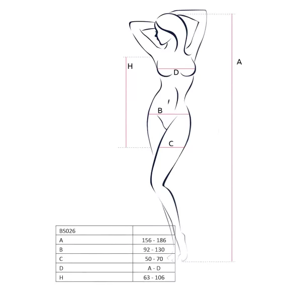 Passion - erotické minišaty s ramienkami - biela - S-L