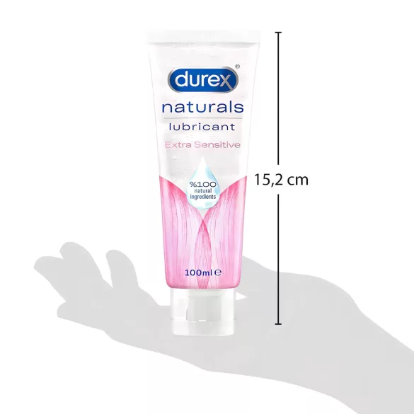 Durex Naturals - extra citlivý lubrikačný gél (100 ml)