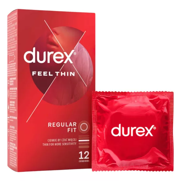 Durex Feel Thin - kondómy pre prirodzený pocit - balenie 2x12 ks
