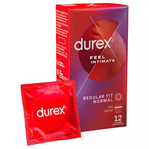 Durex Feel Intimate - tenké kondómy - balenie 2x12 ks