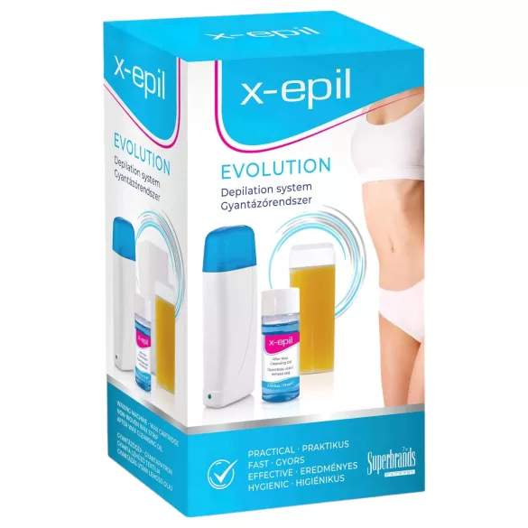 X-Epil Evolution - sada na depiláciu voskom