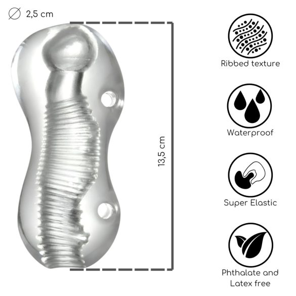 Desirel Vortex - masturbátor (priehľadný)